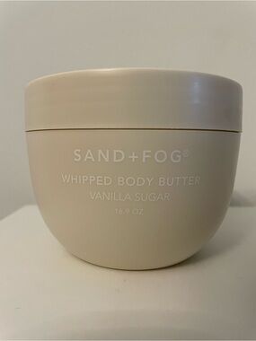 NWT SAND + FOG Vanilla Sugar Whipped Body Butter - 16.9 OZ / 480 G